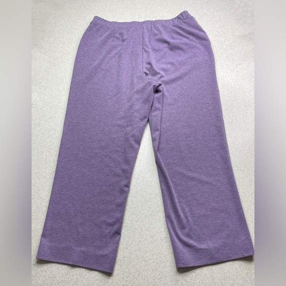 Allison Daley Purple Two Piece Jacket and Pants Size Large - Picture 7 of 14